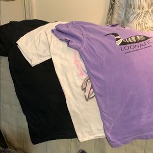 3 Tshirts Loonatic, Fortnite, Brian Wilson